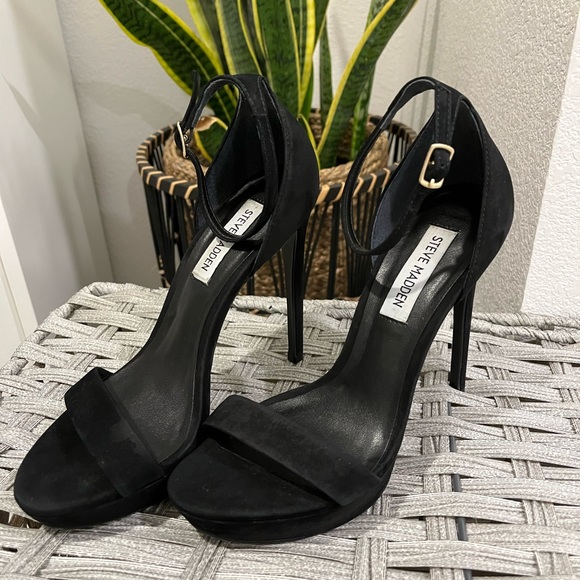 Suede platform Steve Madden heels - Picture 3 of 5